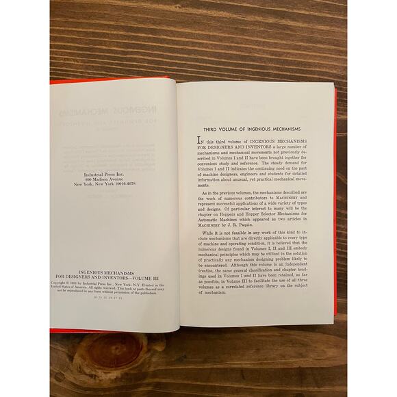 Ingenious Mechanisms Vol 1–4 Complete Set Franklin D. Jones Industrial Press - Picture 8 of 9